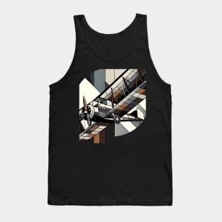 Geometric Spirit of St. Louis | Iconic Monoplane Tee Tank Top